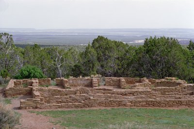 Remains of Pueblo Indian Dwellings by Unbekannt Unbekannt